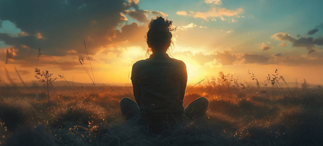 woman outdoors thinking of someone