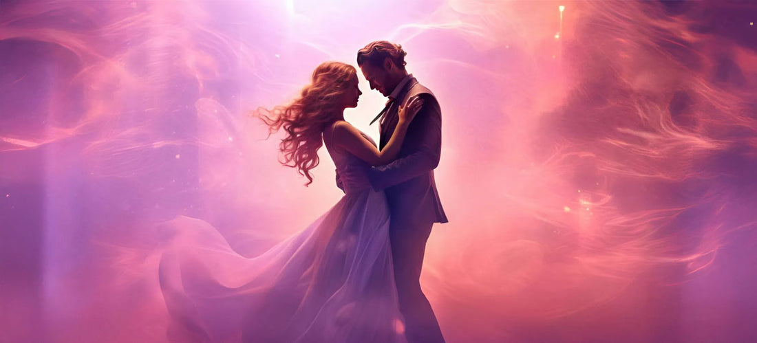 man and woman who are karmic soulmates