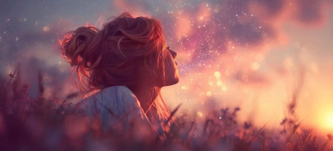 a woman thinking about her choices