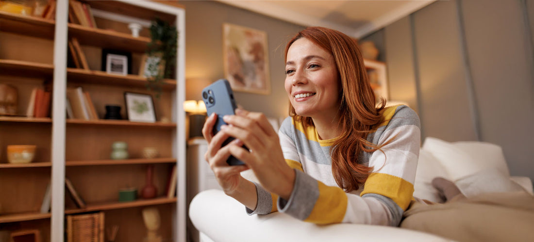 woman talking to ex on phone