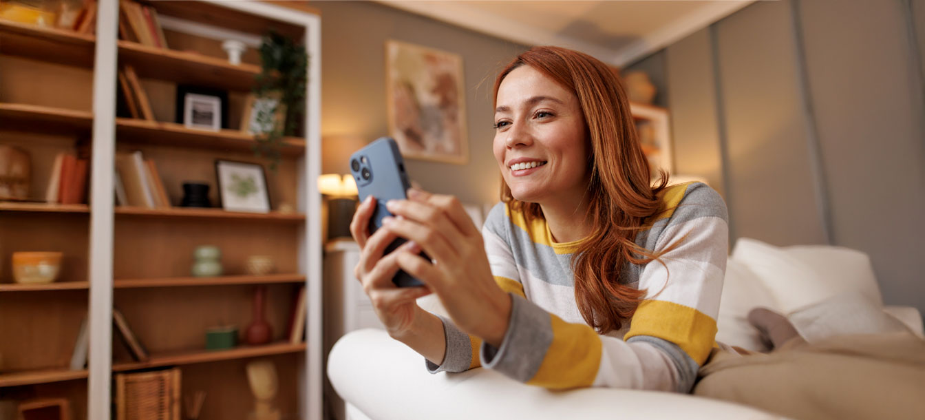 woman talking to ex on phone